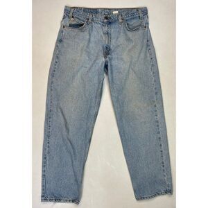 VINTAGE Levi's 550 Orange Tab Denim Jeans Men Size 34 X 29 Tag Size 36 X 30
